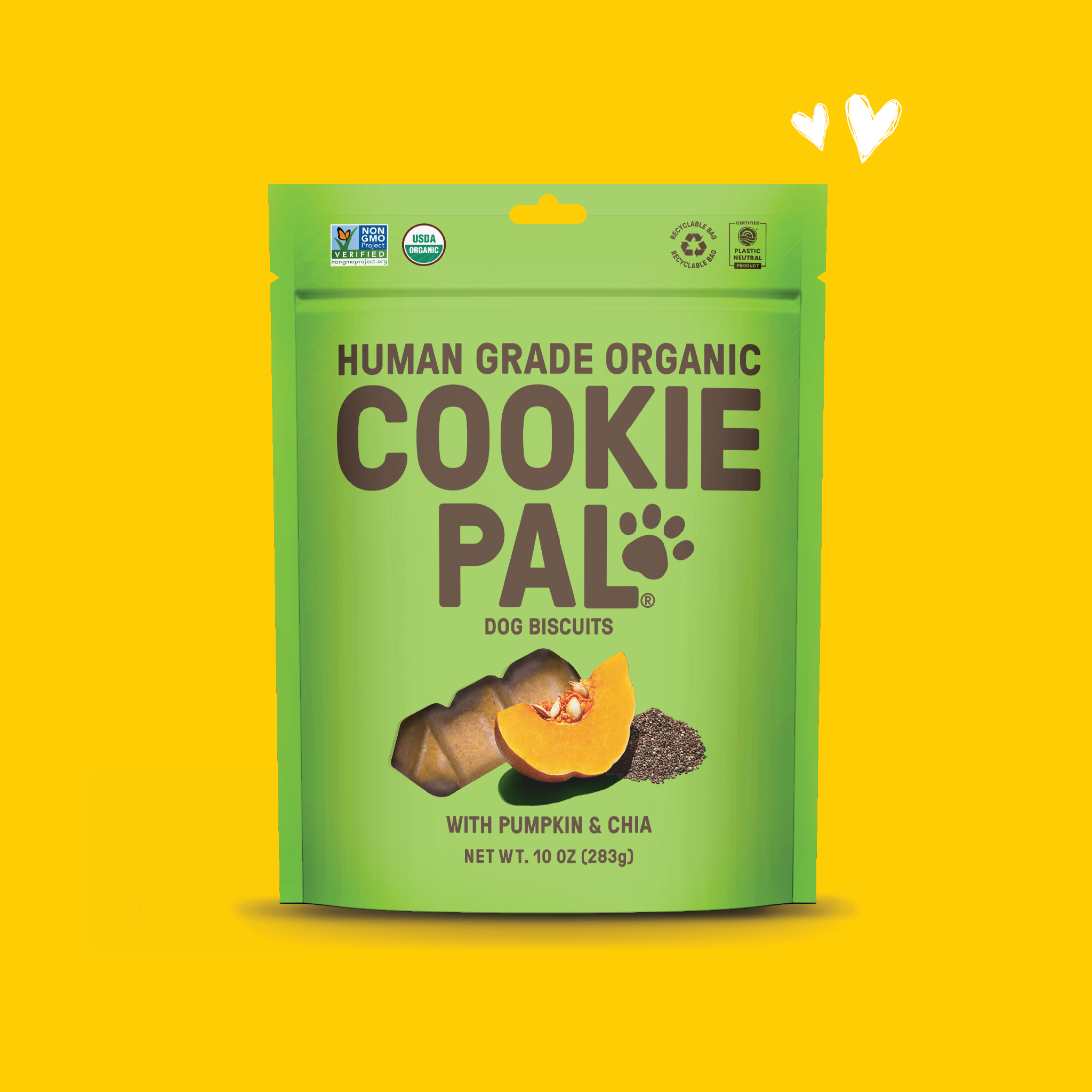 Pumpkin & Chia Biscuits COOKIE PAL