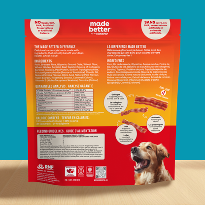 Bacon Style Treats with Collagen & Prebiotics